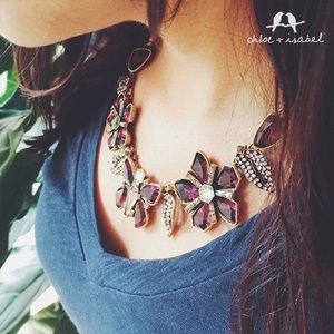 c+i Papillon Nocturne Statement Necklace !!